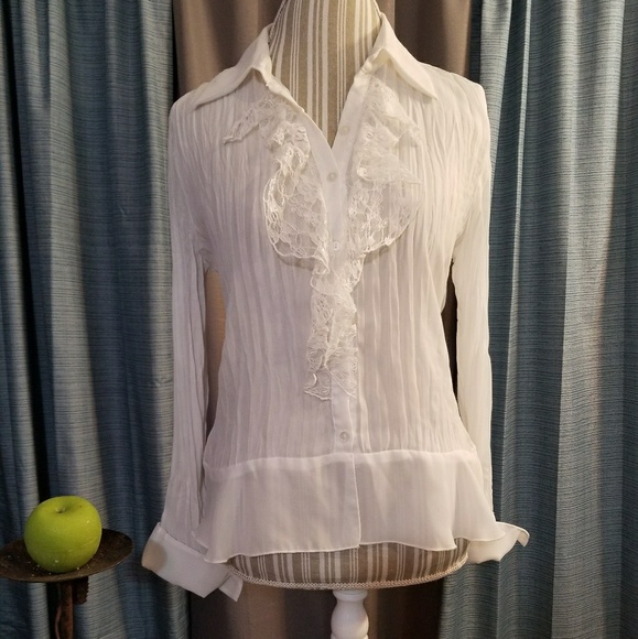 Allison Taylor Tops - 🌻🌺🌻ALLISON TAYLOR BEAUTIFUL WHITE BLOUSE!!